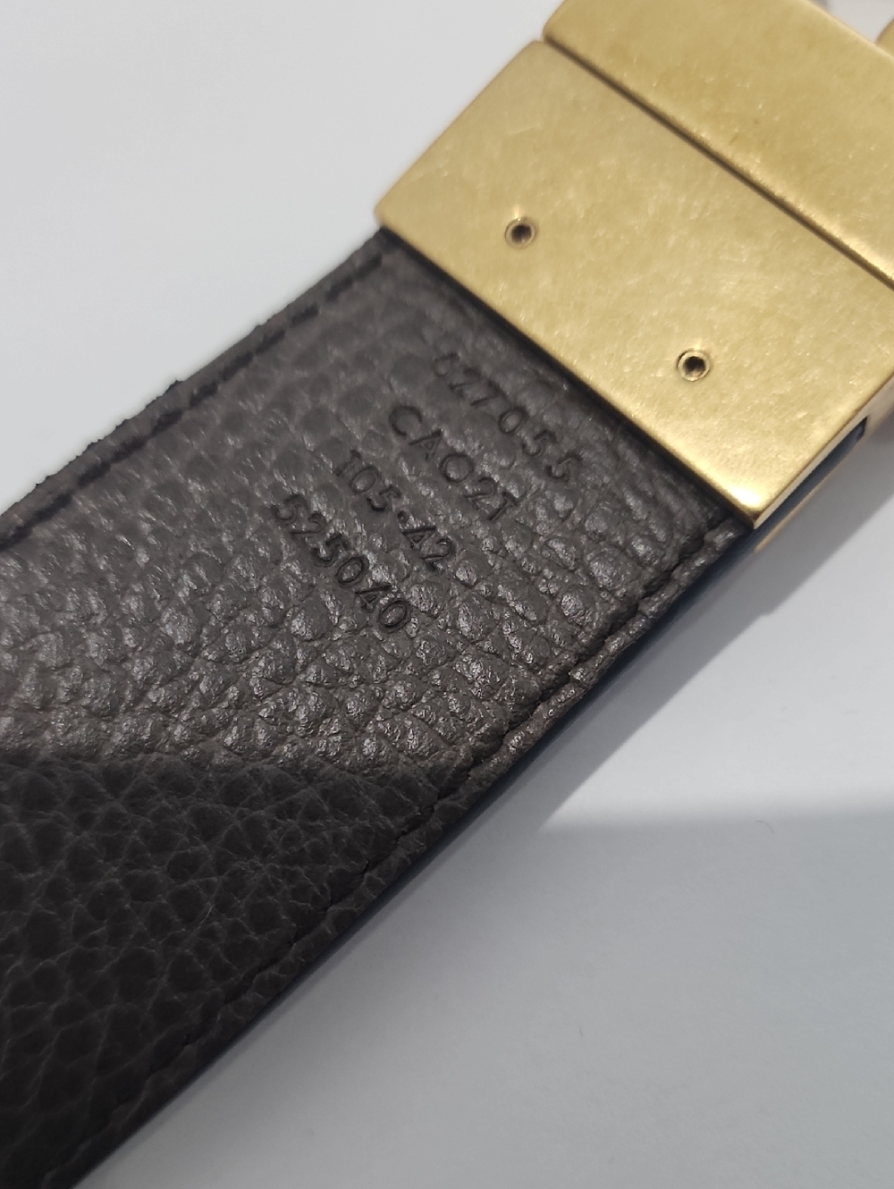 Gucci Reversible Double G Belt (SZ 105) - Picture 5 of 16